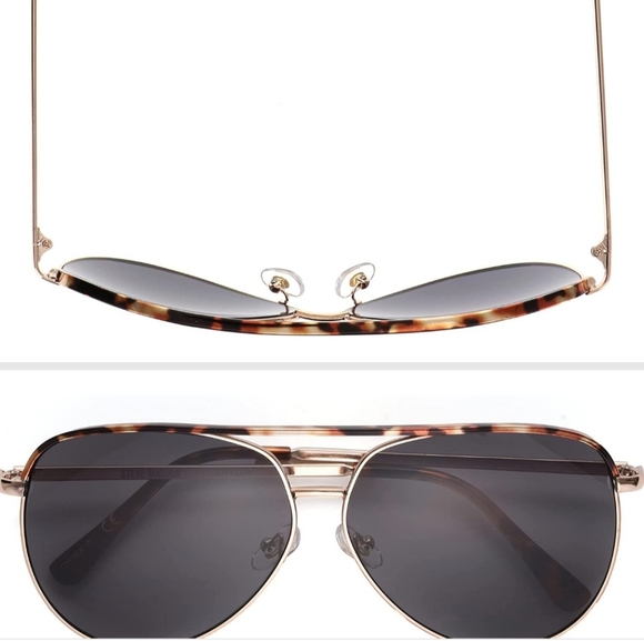 Trendy sunglasses,Foster Grant Sunglasses Aviator, Tortoise. available in selver - Picture 7 of 11